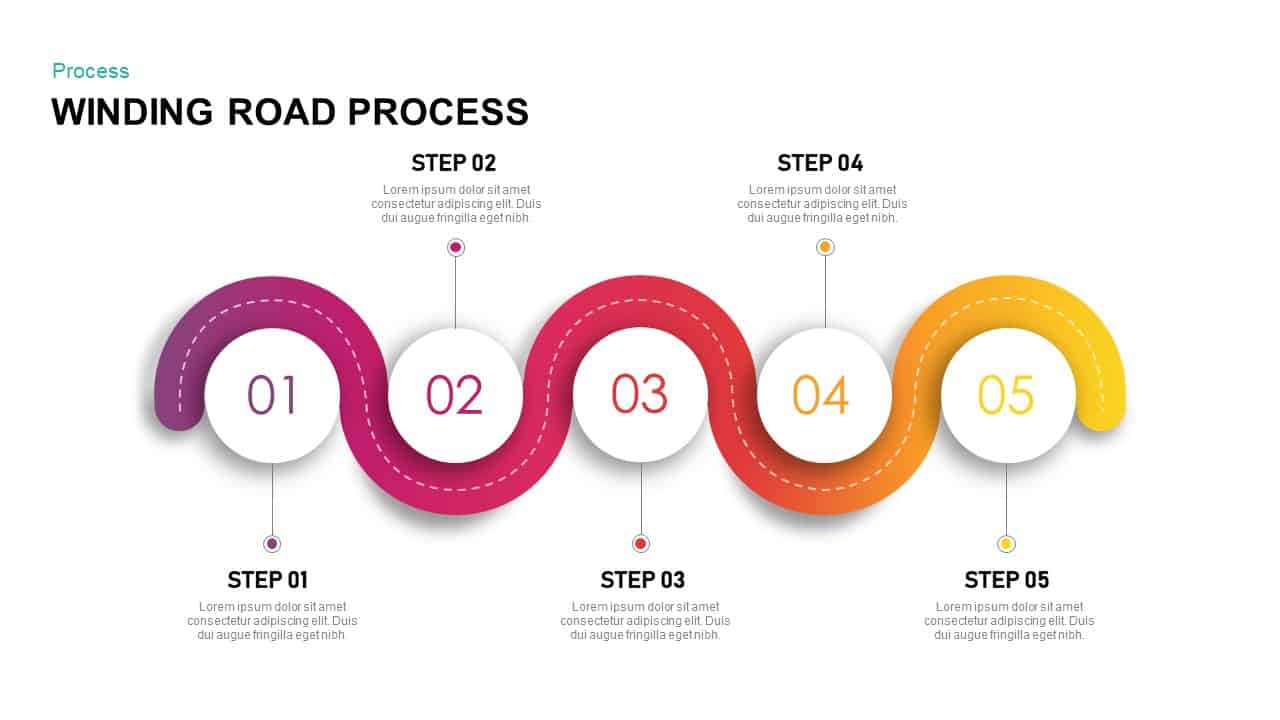 ROADMAP DIAGRAM POWERPOINT