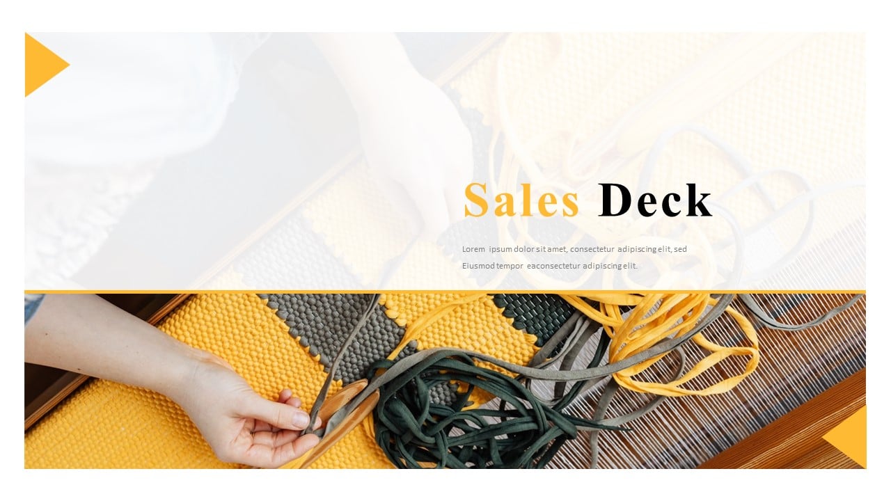 sales deck
