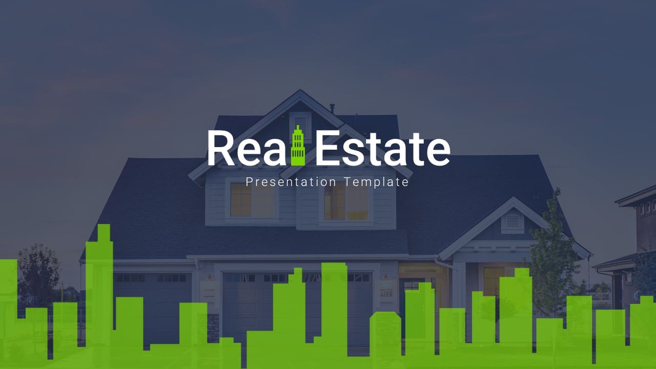 free real estate powerpoint template