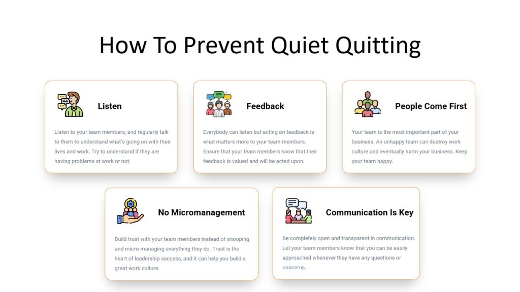 How to prevent quiet quitting