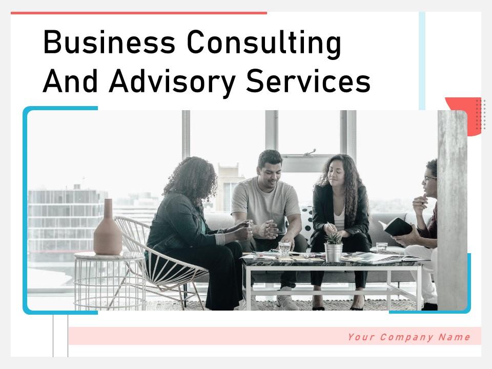 Business consulting and advisory services PowerPoint template