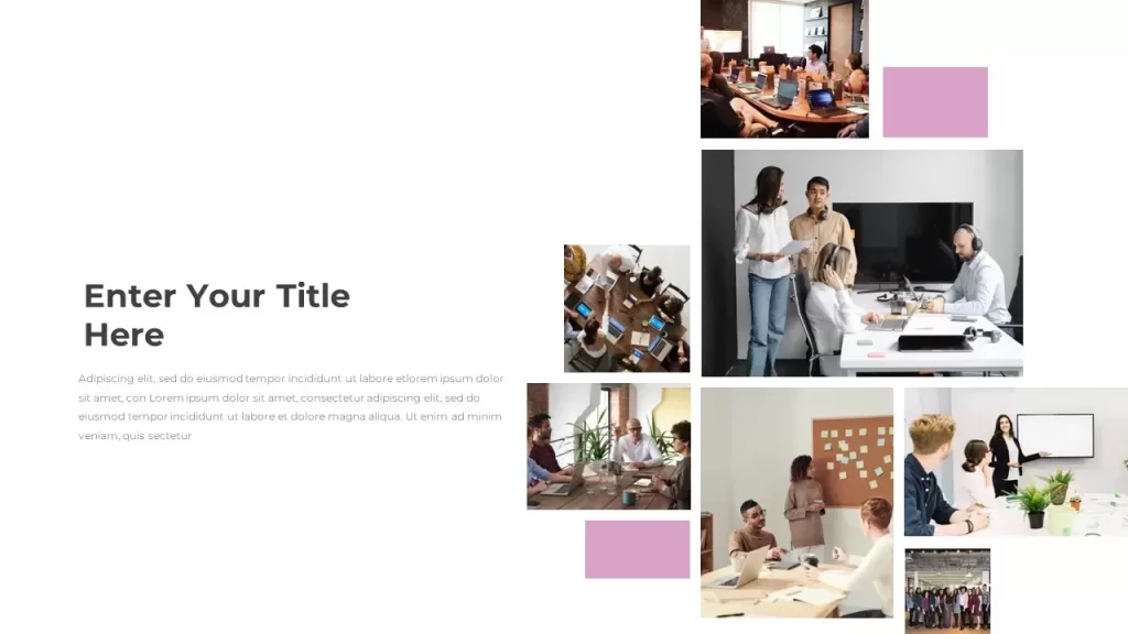 Collage templates for PowerPoint