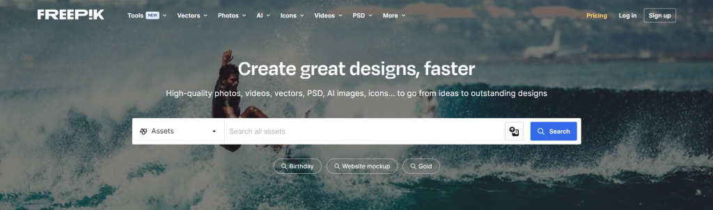 This is a preview of Freepik. a website you can use to download stock photos for your presentations