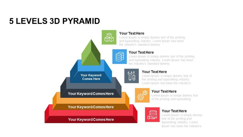 5 level 3D Pyramid