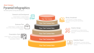 Pyramid Infographic Free PowerPoint and Keynote template