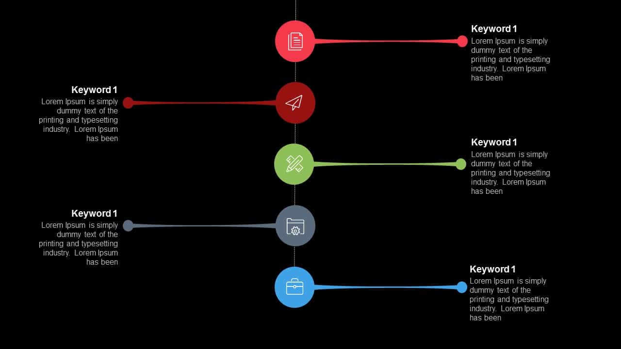 Creative Timeline Infographic Powerpoint