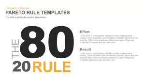 Pareto Principle PowerPoint Template and Keynote