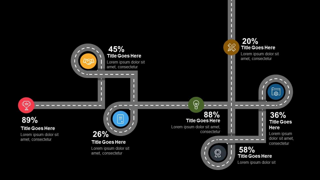 Success Roadmap Powerpoint and Keynote