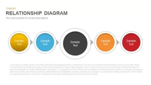 Relationship Diagram PowerPoint Template and Keynote Slide