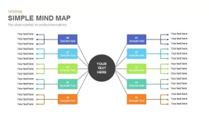 Mind Map PowerPoint Template and Keynote Slide