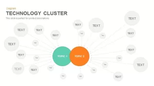 Technology Cluster Powerpoint and Keynote template