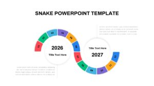 snake chart template