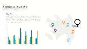 Azerbaijan Map Powerpoint and Keynote