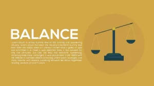 Balance PowerPoint Template