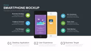 Smartphone Mockup PowerPoint Template