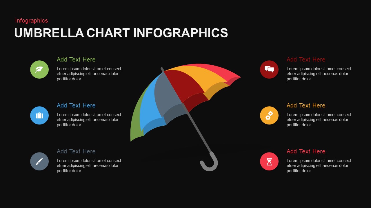 Umbrella-and-Rain-Infographic-PPT-Template-Text