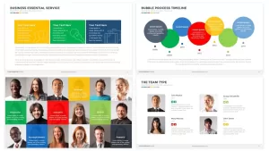 Business Presentation Powerpoint and Keynote template