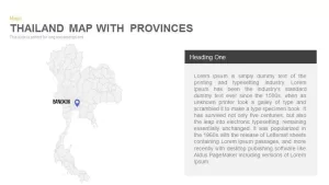 Thailand Map Powerpoint and Keynote template