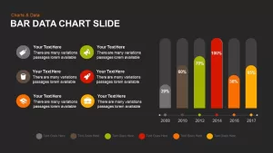 Bar Data Chart Powerpoint and Keynote template Slide