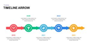 Timeline Arrow PowerPoint Template