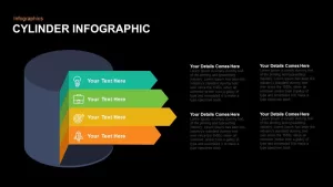 Cylinder Infographic Powerpoint