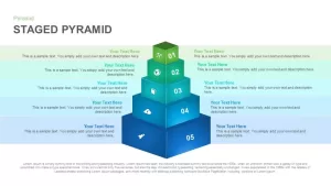 Staged Pyramid PowerPoint Template