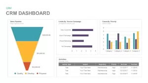 Customer Relationship Management Keynote PowerPoint template