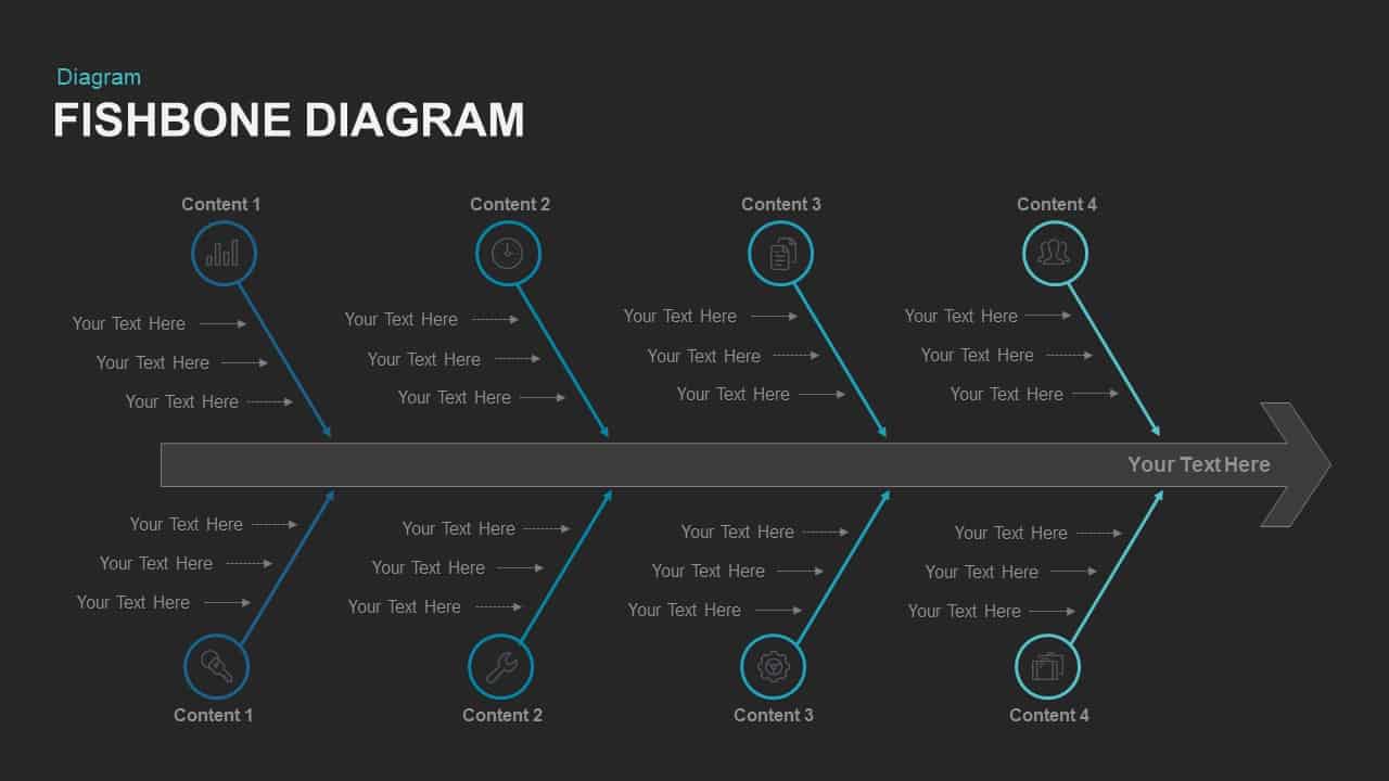 Fishbone Diagram Keynote and PowerPoint