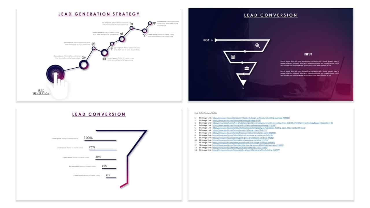 customer acquisition strategy template for powerpoint