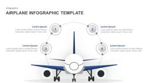 Airplane Infographic Template for PowerPoint And Keynote