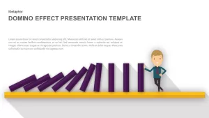 Domino Effect Powerpoint Template