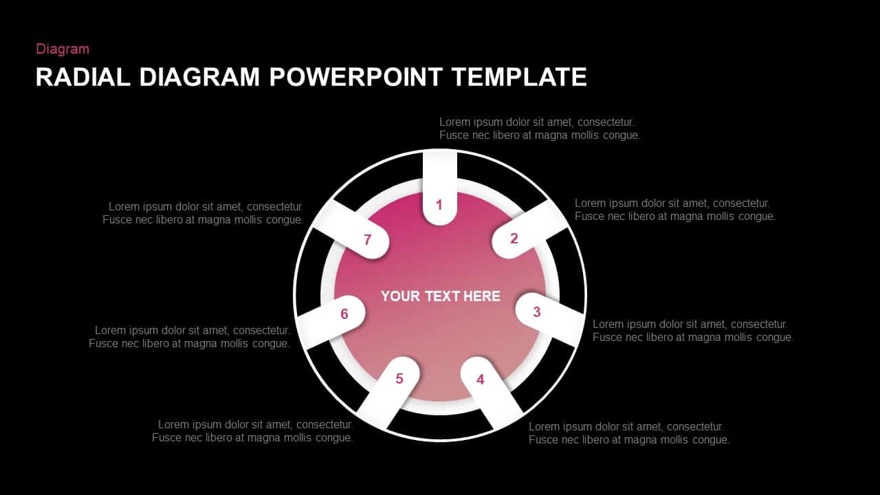 Radial Diagram PowerPoint Template