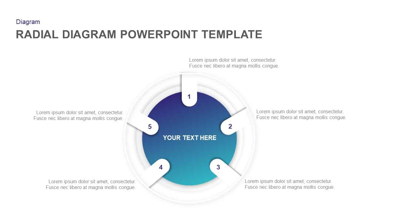 Radial Diagram PowerPoint Template