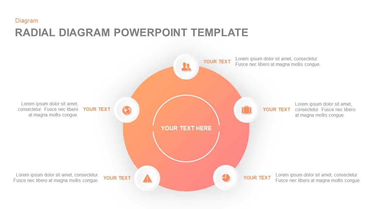 Radial Diagram PowerPoint Template