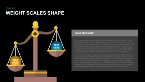 Weight Scales Shape Keynote Template