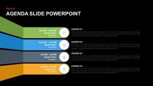 Presentation Agenda Slide Template