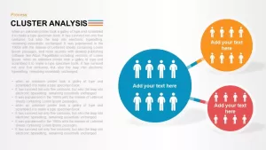 cluster diagram PowerPoint template and Keynote