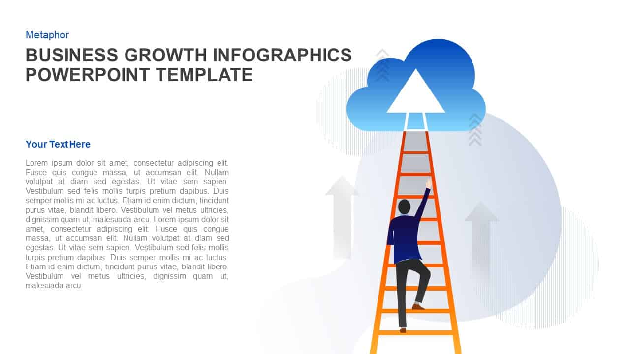 Business Growth Infographics Template for PowerPoint and Keynote