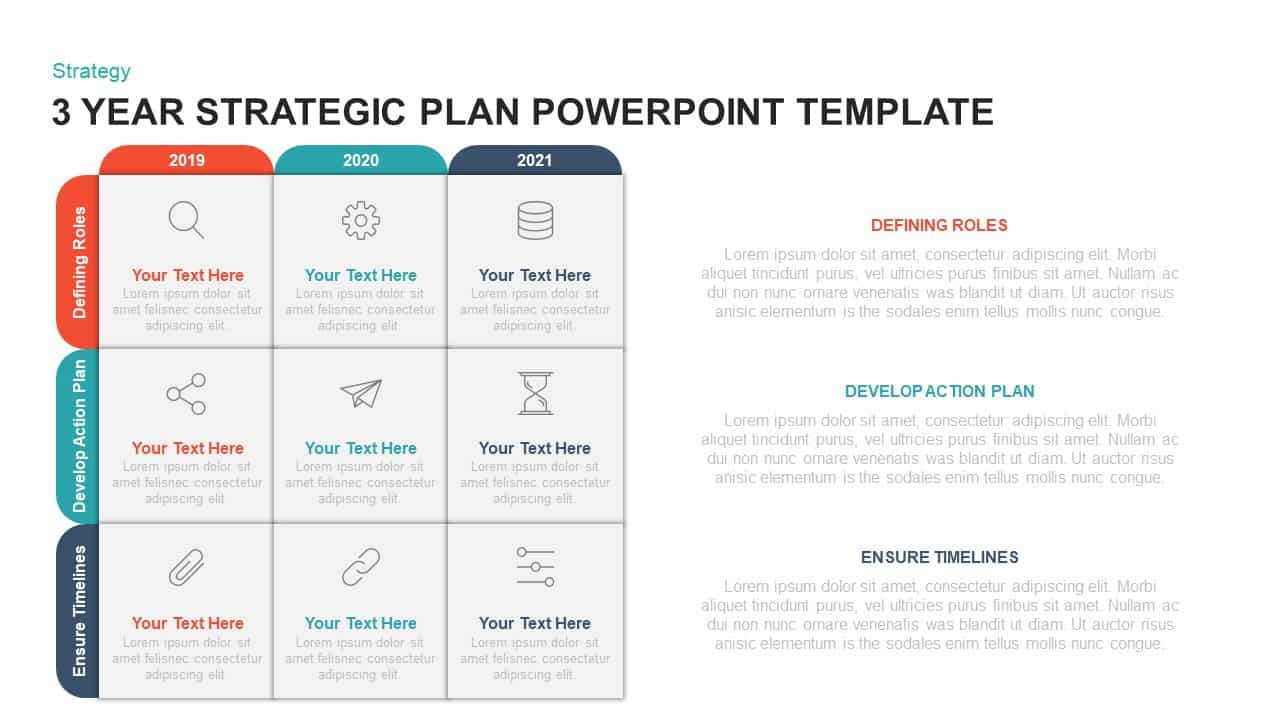 Strategic Plan PowerPoint Template