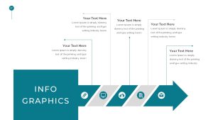 Simple Business Deck Infographics Template PPT Slide For Presentations