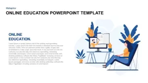 Online Education Template for PowerPoint Presentation