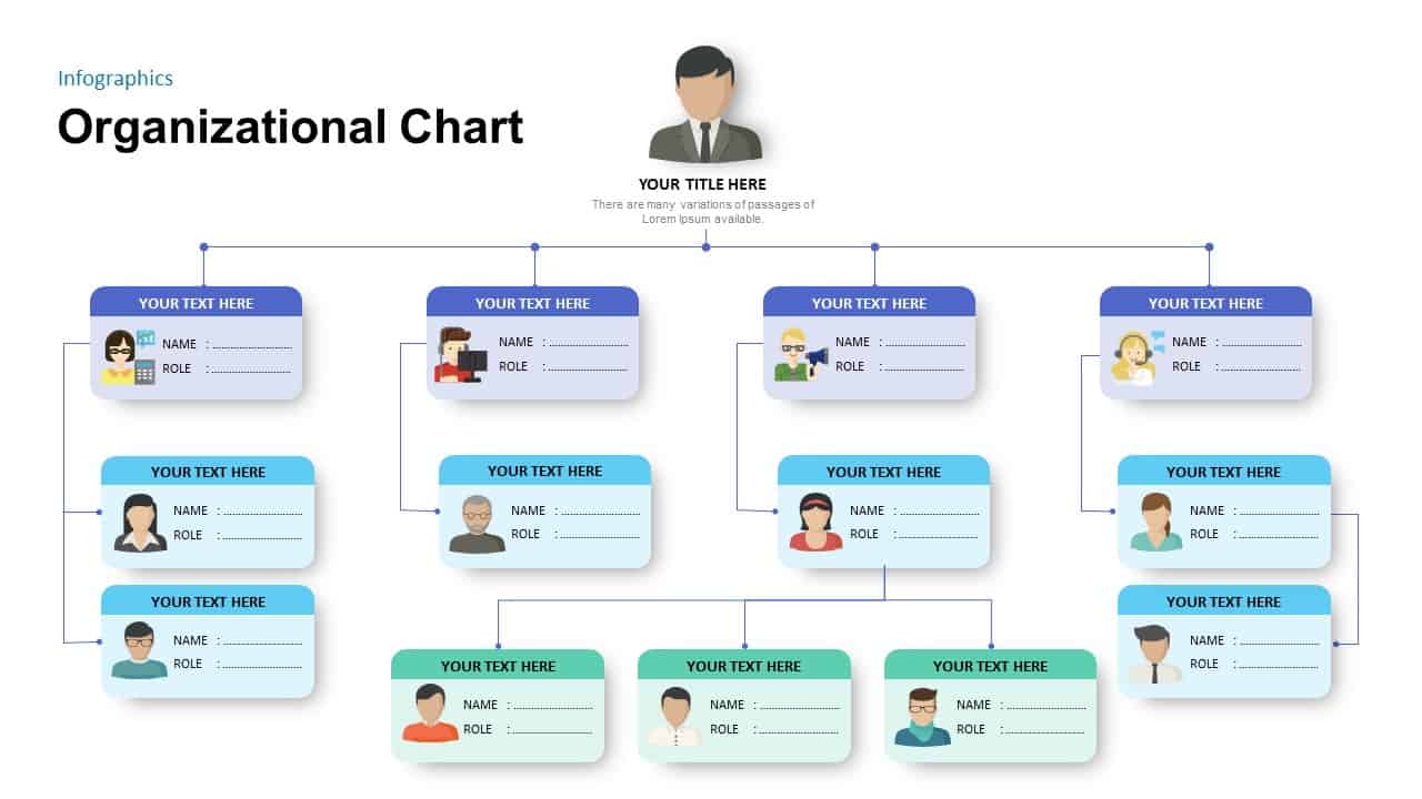 Organizational Chart PowerPoint Template