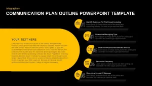 Communication Plan PowerPoint Template