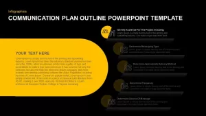 Communication Plan Ppt Template