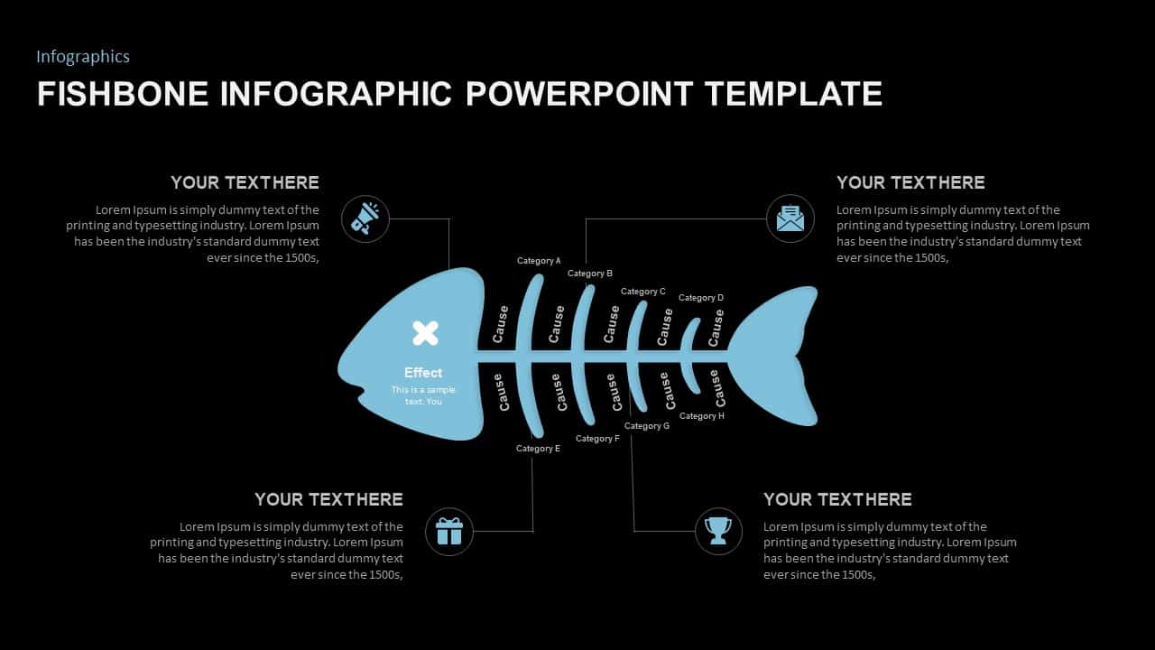 fishbone diagram ppt template