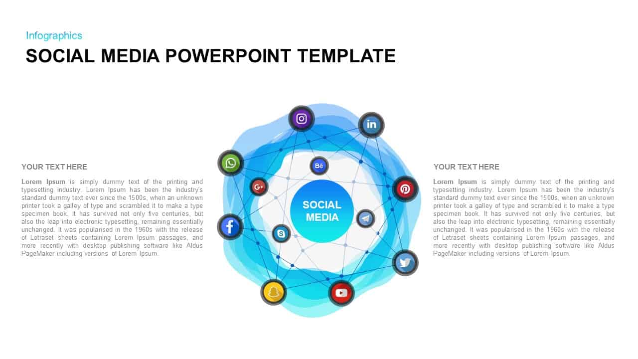 Social Media PowerPoint Template