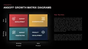 ansoff template for powerpoint prentation