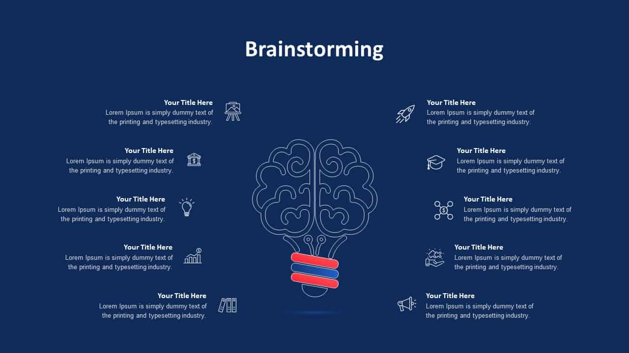 Requirements Analysis Ppt Brainstorming Template