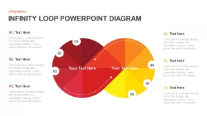 Infinity Loop Diagram PowerPoint Template