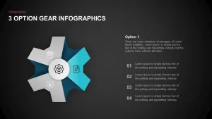 gear Infographic template